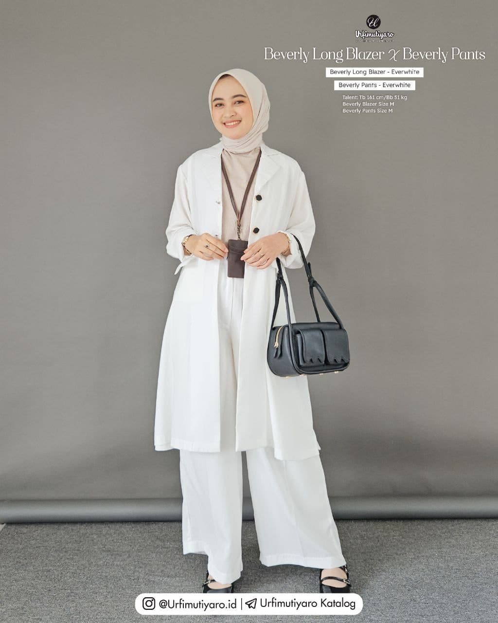 BEVERLY LONG BLAZER x PANTS