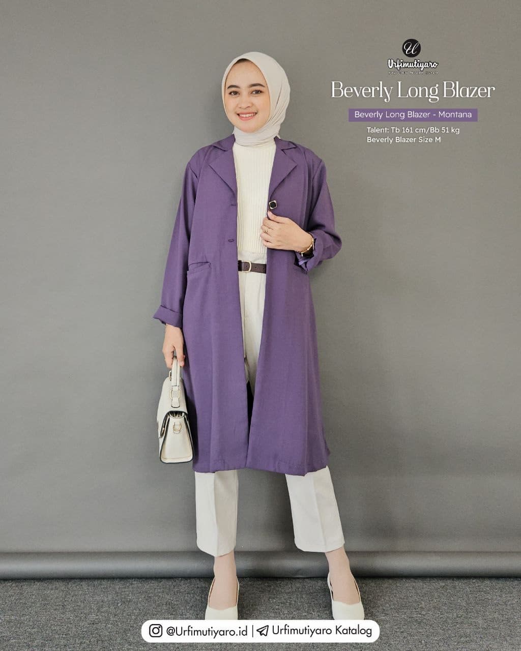 BEVERLY LONG BLAZER x PANTS