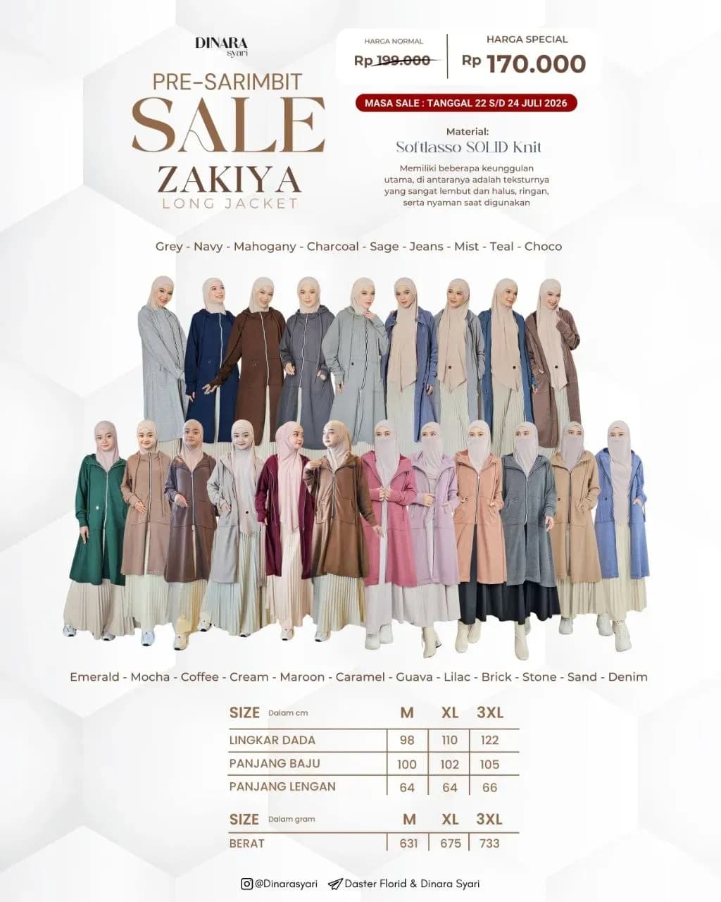 ZAKIYA LONG JACKET