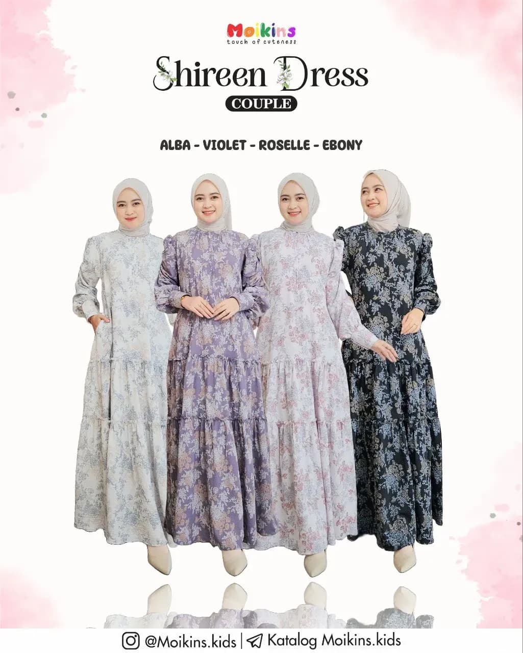 Shireen Couple Dress (Mom & Kids)