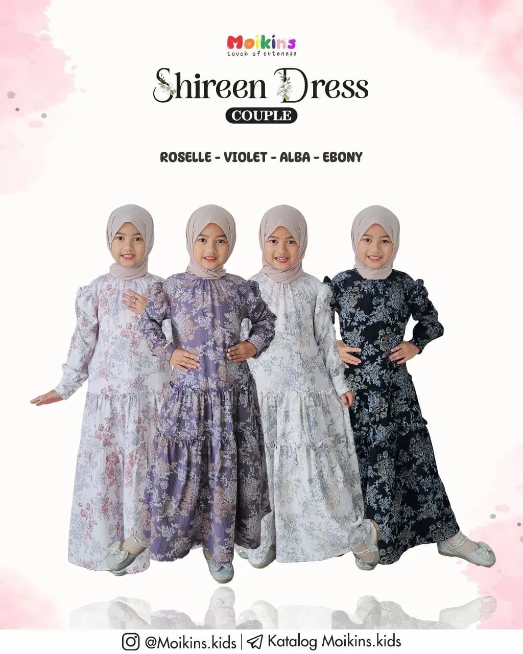 Shireen Couple Dress (Mom & Kids)