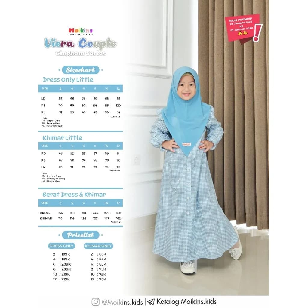 KHIMAR VIERA MOM & LITTLE