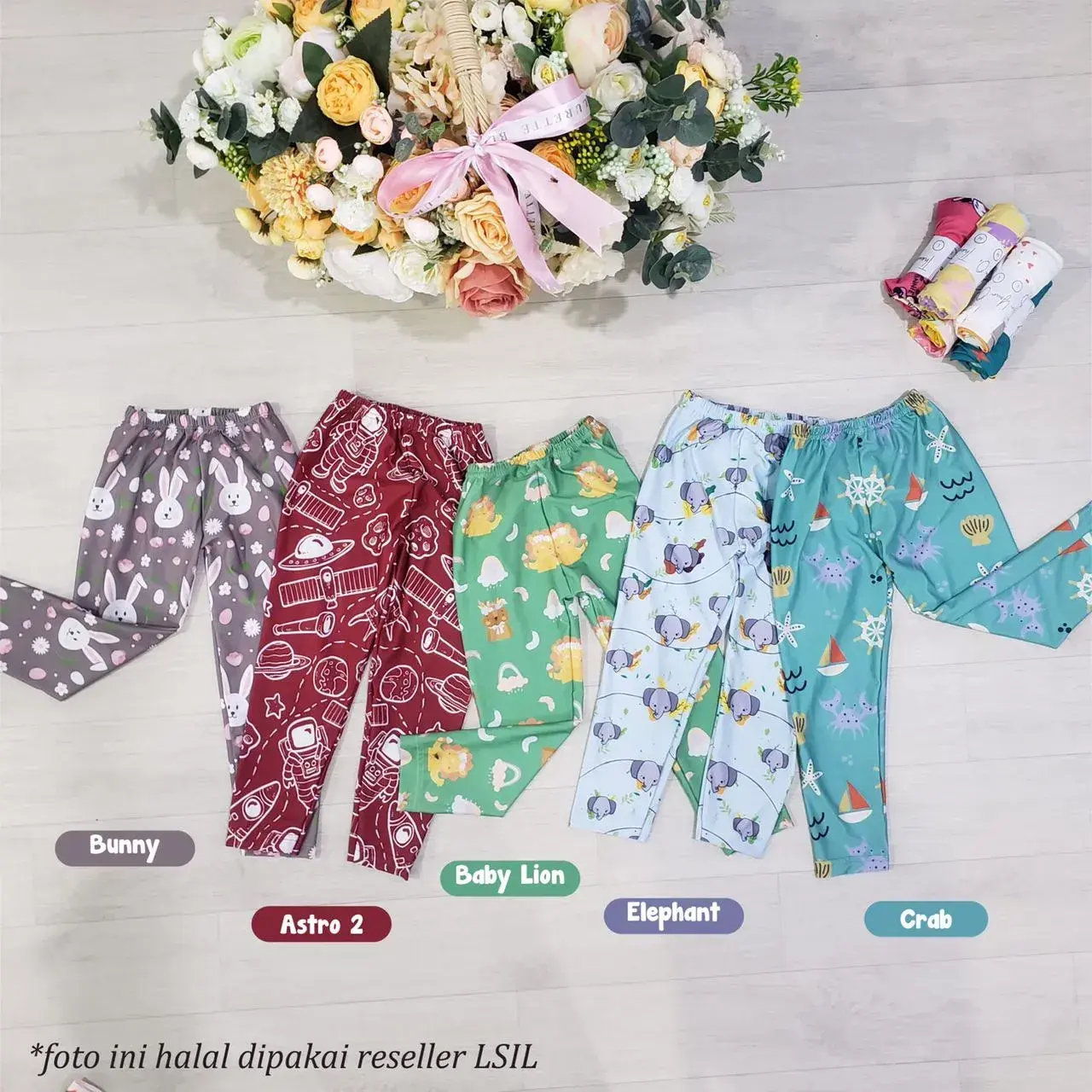 Legging katun printing